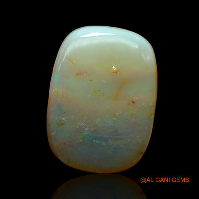 11.00 Cts Natural Australian Fire Opal Loose Gemstone Oval Cabochon 18x13x6 mm AE-891