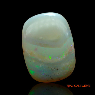 11.00 Cts Natural Australian Fire Opal Loose Gemstone Oval Cabochon 18x13x6 mm AE-891