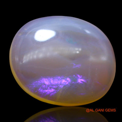 10.00 Cts Natural Australian Fire Opal Loose Gemstone Oval Cabochon 18x16x5 mm AE-894