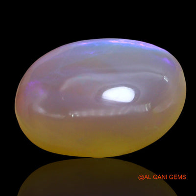 10.00 Cts Natural Australian Fire Opal Loose Gemstone Oval Cabochon 18x16x5 mm AE-894
