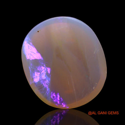 10.00 Cts Natural Australian Fire Opal Loose Gemstone Oval Cabochon 18x16x5 mm AE-894