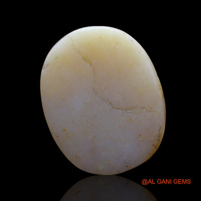 Natural Untreated Fire Opal Loose Gemstone Oval Cabochon From Australia 9.00 Cts 18x14x5 mm AE-895