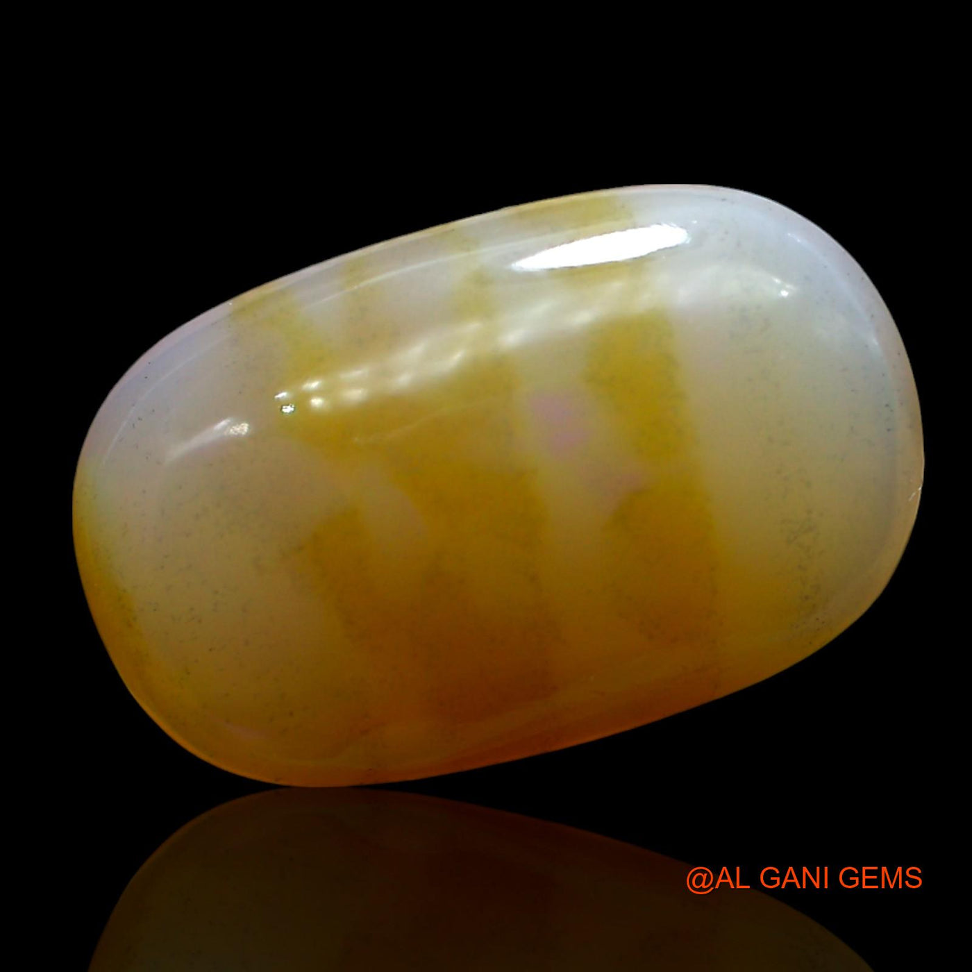 Natural Untreated Fire Opal Loose Gemstone Oval Cabochon From Australia 10.00 Cts 19x12x6 mm AE-898
