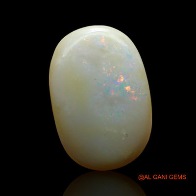 8.00 Cts Natural Australian Fire Opal Loose Gemstone Oval Cabochon 18x12x4 mm AE-899