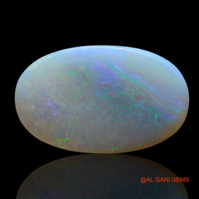 Natural Untreated Fire Opal Loose Gemstone Oval Cabochon From Australia 5.00 Cts 20x12x2 mm AE-900