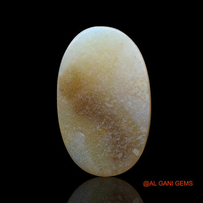 Natural Untreated Fire Opal Loose Gemstone Oval Cabochon From Australia 5.00 Cts 20x12x2 mm AE-900