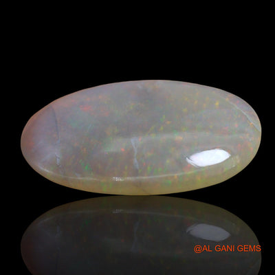 Natural Untreated Fire Opal Loose Gemstone Oval Cabochon From Australia 5.00 Cts 20x12x3 mm AE-901