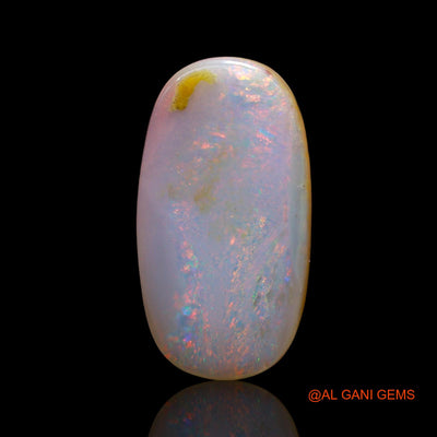 6.00 Cts Unheated Australian Fire Opal Loose Gemstone Oval Cabochon Natural 20x11x3 mm AE-902