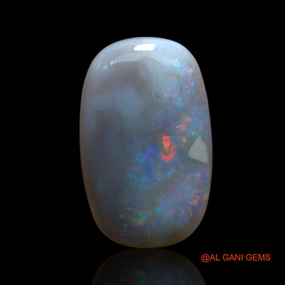 8.00 Cts Natural Australian Fire Opal Loose Gemstone Oval Cabochon 19x12x4 mm AE-903