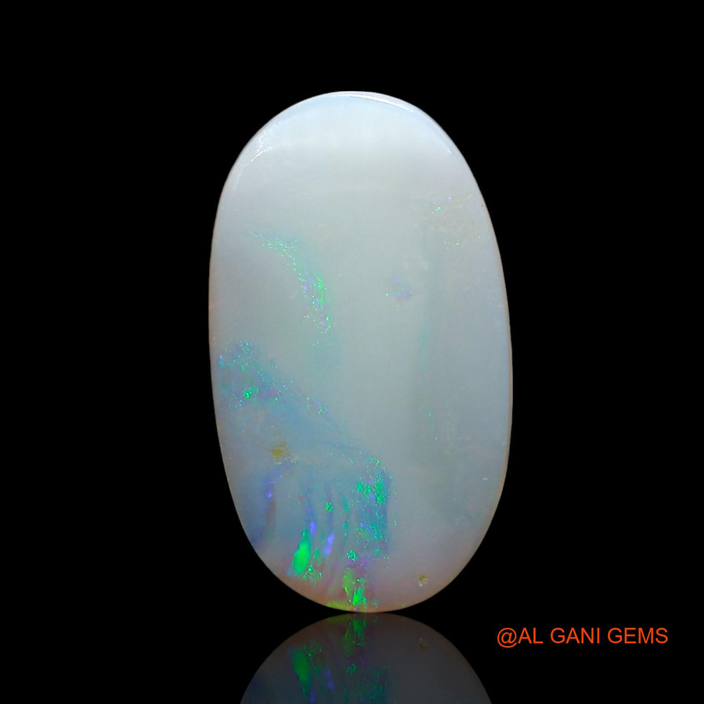 4.00 Cts Natural Australian Fire Opal Loose Gemstone Oval Cabochon 20x12x2 mm AE-904