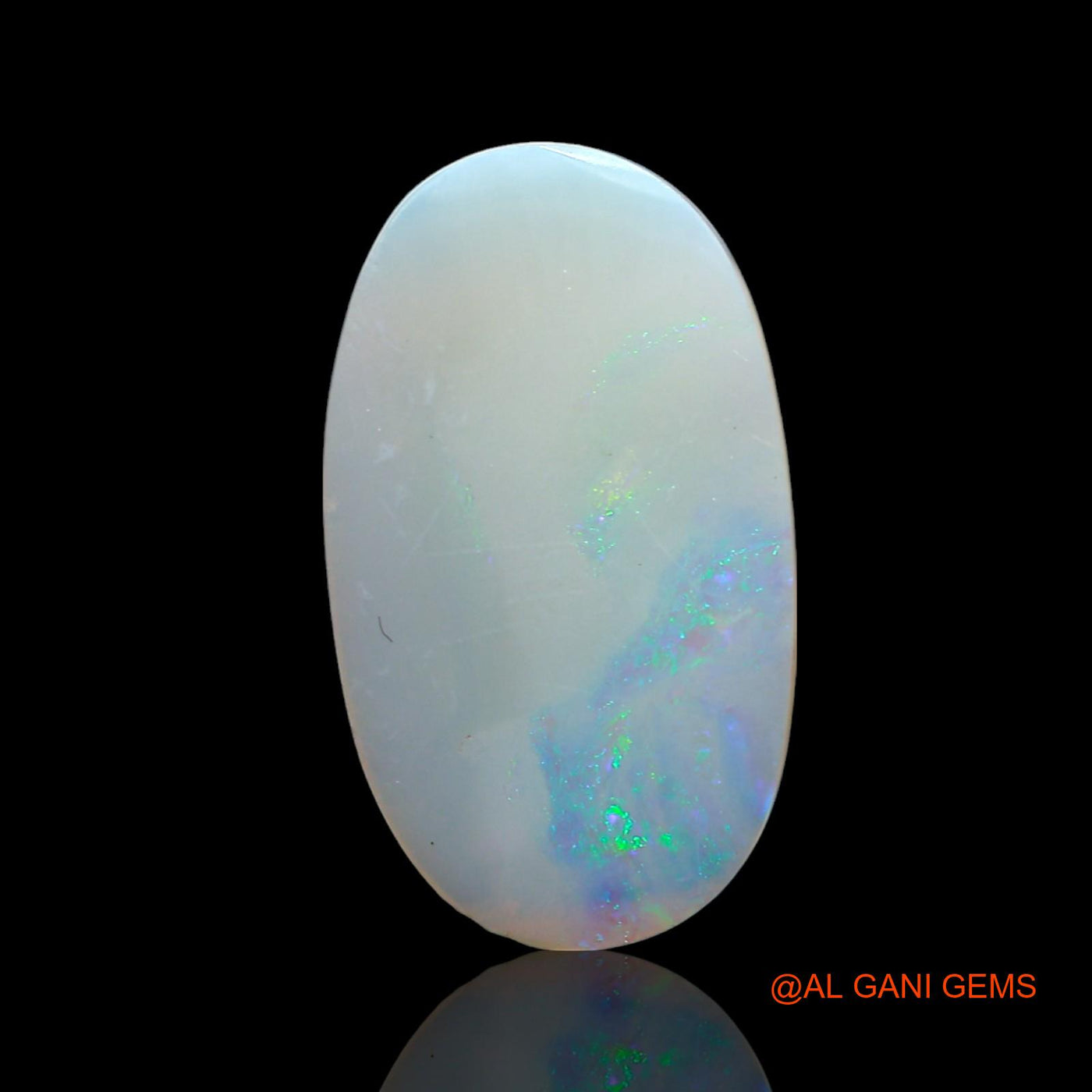 4.00 Cts Natural Australian Fire Opal Loose Gemstone Oval Cabochon 20x12x2 mm AE-904