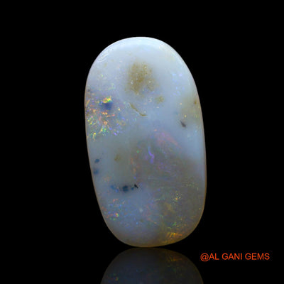 5.00 Cts Unheated Australian Fire Opal Loose Gemstone Oval Cabochon Natural 20x11x3 mm AE-906