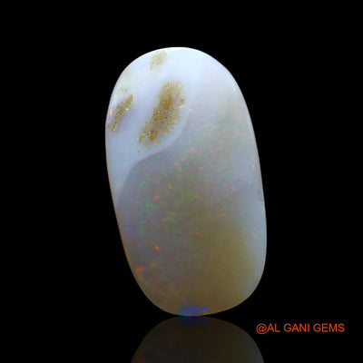 5.00 Cts Unheated Australian Fire Opal Loose Gemstone Oval Cabochon Natural 20x11x3 mm AE-906