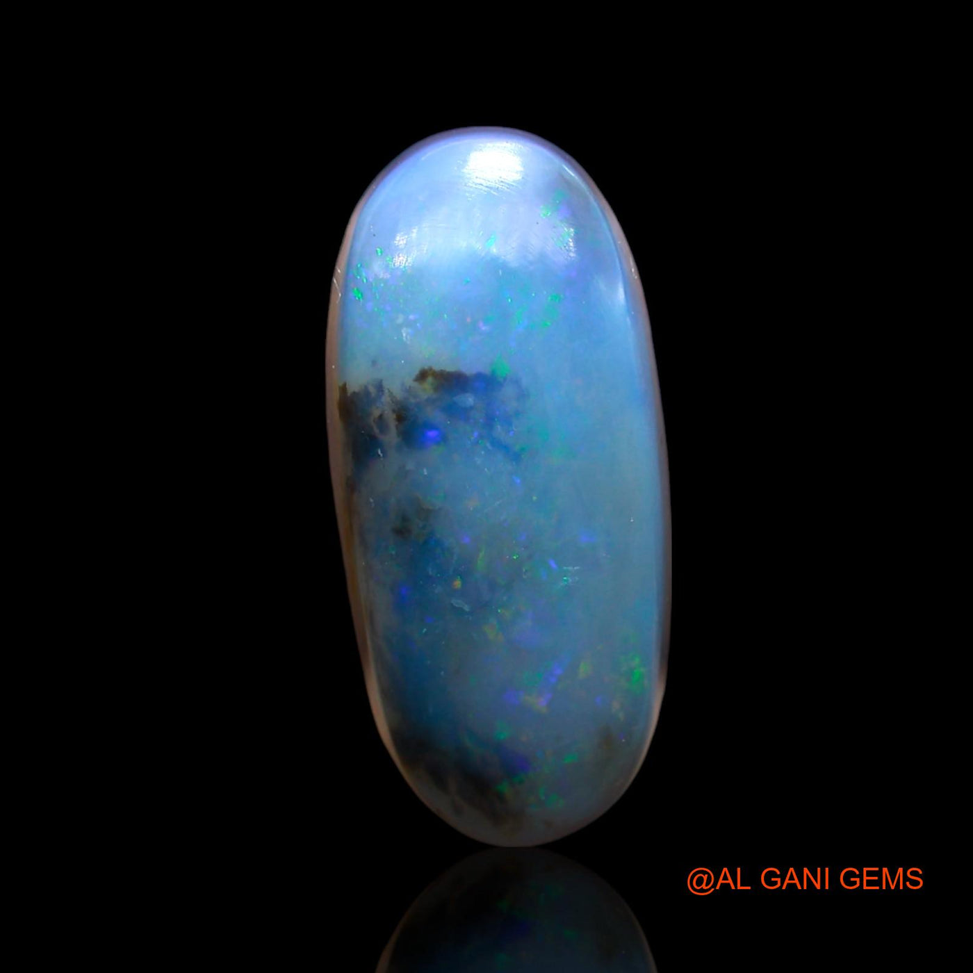 10.00 Cts Natural Australian Fire Opal Oval Cabochon Loose Gemstone For Jewelry 21x9x6 mm AE-907
