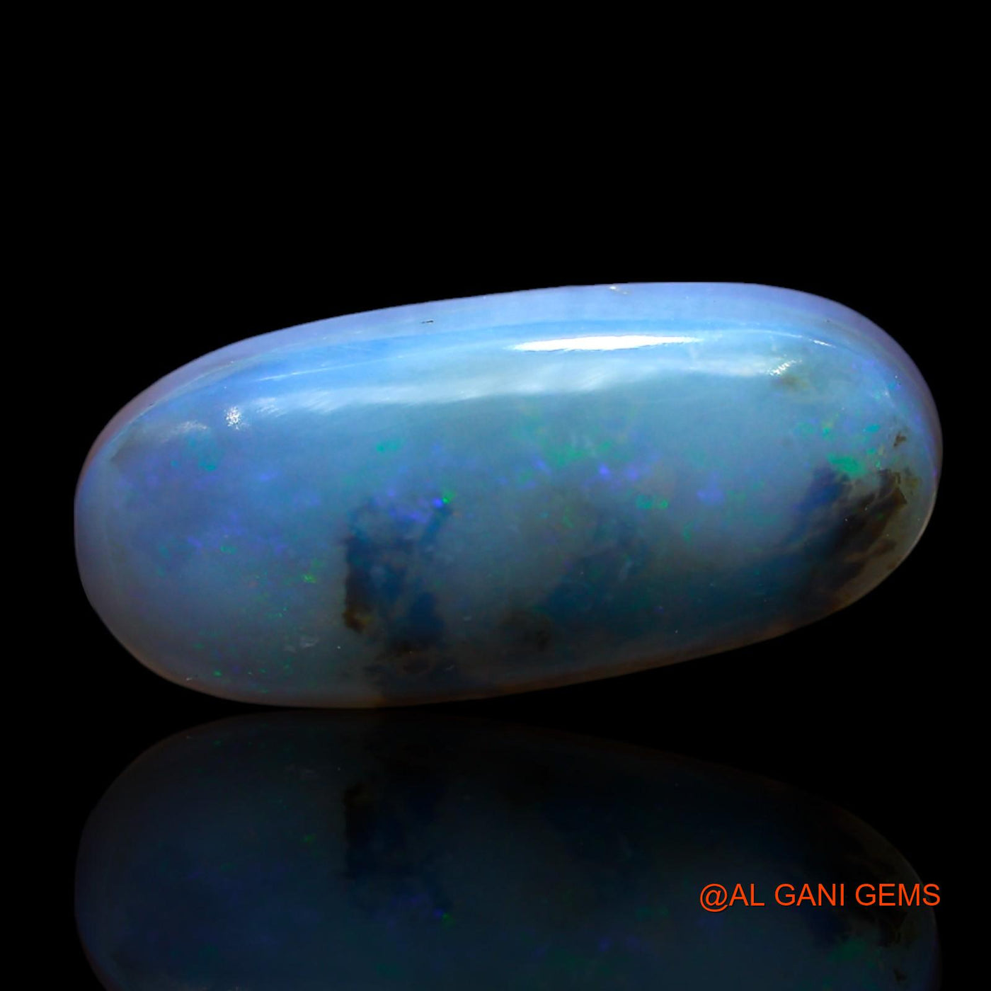 10.00 Cts Natural Australian Fire Opal Oval Cabochon Loose Gemstone For Jewelry 21x9x6 mm AE-907