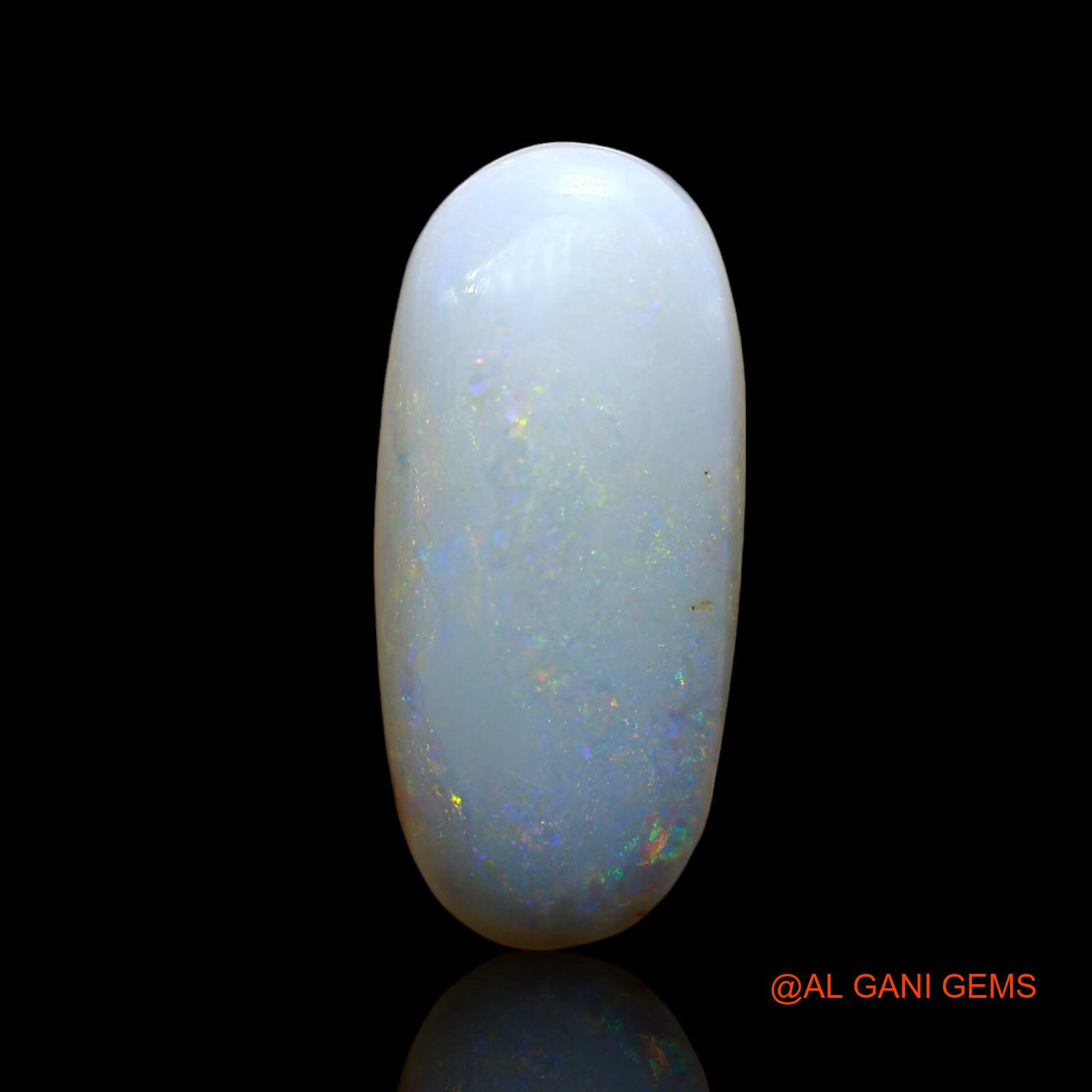 Natural Untreated Fire Opal Loose Gemstone Oval Cabochon From Australia 5.00 Cts 20x9x4 mm AE-908
