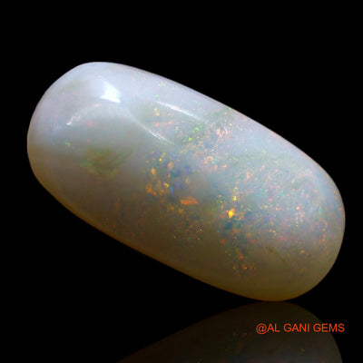 8.00 Cts Natural Australian Fire Opal Loose Gemstone Oval Cabochon 20x10x6 mm AE-909