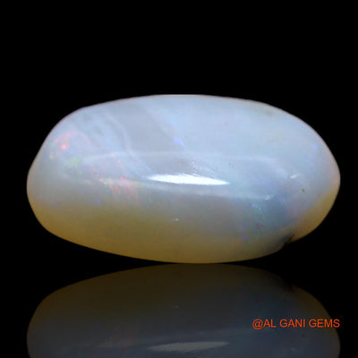 Natural Fire Opal Gemstone 5.00 Cts Loose Oval Cabochon From Australia 13x11x3 mm AE-90