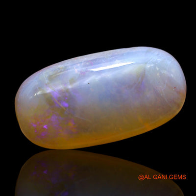 10.00 Cts Unheated Australian Fire Opal Loose Gemstone Oval Cabochon Natural 20x10x6 mm AE-910