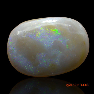 Natural Untreated Fire Opal Loose Gemstone Oval Cabochon From Australia 14.00 Cts 19x13x7 mm AE-911