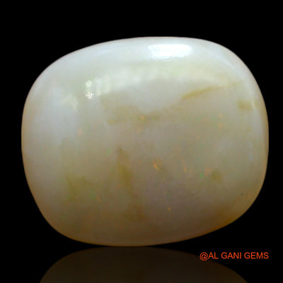 Natural Fire Opal Gemstone 16.00 Cts Loose Oval Cabochon From Australia 18x15x8 mm AE-913