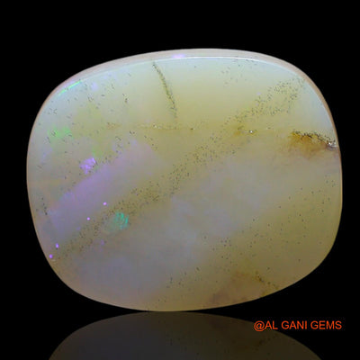 Natural Fire Opal Gemstone 12.00 Cts Loose Oval Cabochon From Australia 17x14x6 mm AE-914