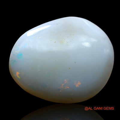 10.00 Cts Natural Australian Fire Opal Loose Gemstone Fancy Cabochon 18x14x5 mm AE-916