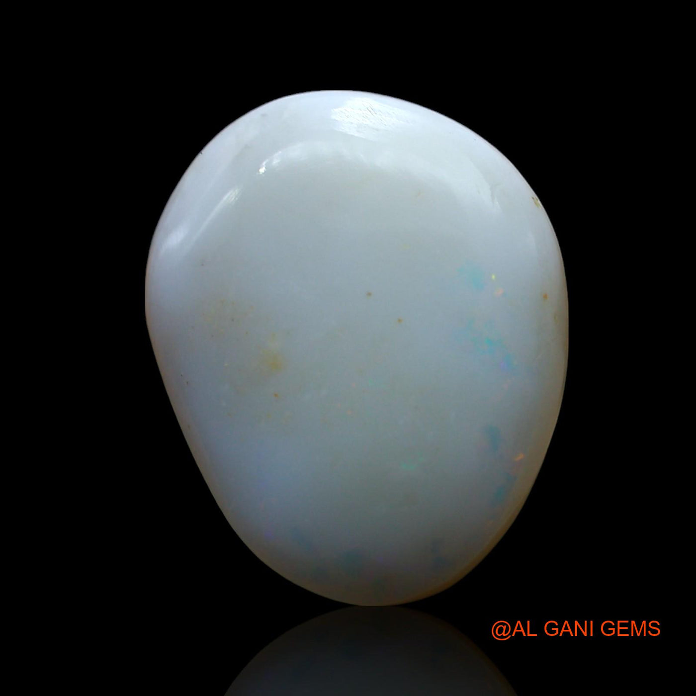 10.00 Cts Natural Australian Fire Opal Loose Gemstone Fancy Cabochon 18x14x5 mm AE-916