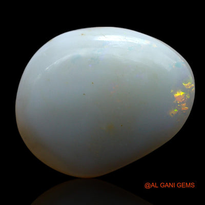 10.00 Cts Natural Australian Fire Opal Loose Gemstone Fancy Cabochon 18x14x5 mm AE-916
