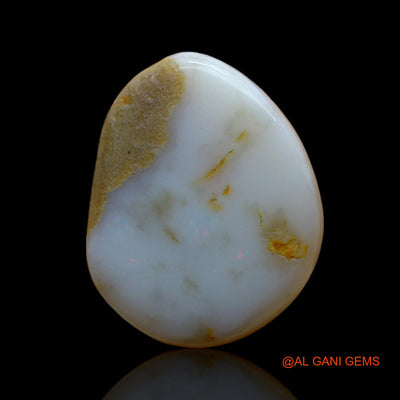 10.00 Cts Natural Australian Fire Opal Loose Gemstone Fancy Cabochon 18x14x5 mm AE-916