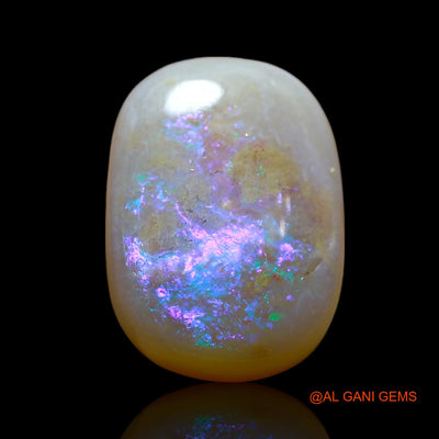 11.00 Cts Natural Australian Fire Opal Loose Gemstone Oval Cabochon 18x13x6 mm AE-917