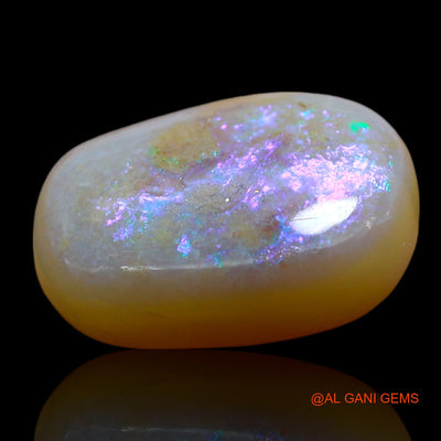 11.00 Cts Natural Australian Fire Opal Loose Gemstone Oval Cabochon 18x13x6 mm AE-917
