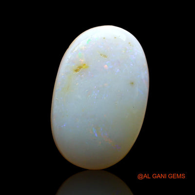 3.00 Cts Natural Australian Fire Opal Loose Gemstone Oval Cabochon 15x10x3 mm AE-91