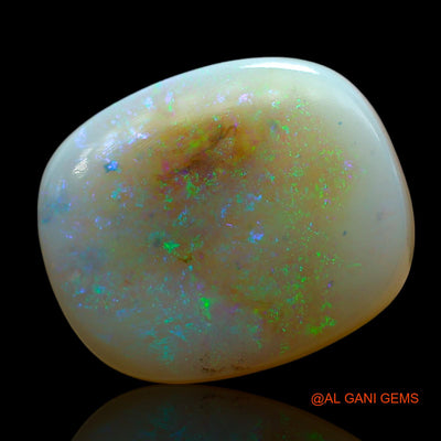 10.00 Cts Natural Australian Fire Opal Loose Gemstone Oval Cabochon 19x14x5 mm AE-920