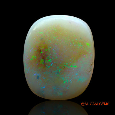 10.00 Cts Natural Australian Fire Opal Loose Gemstone Oval Cabochon 19x14x5 mm AE-920