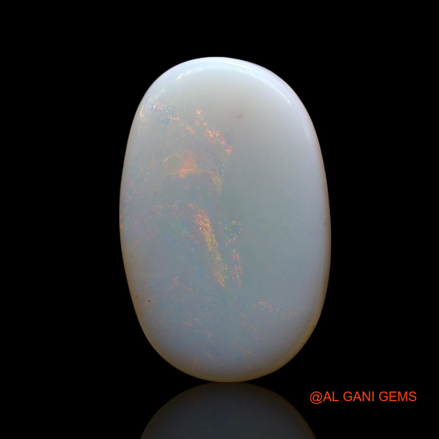 5.00 Cts Natural Australian Fire Opal Loose Gemstone Oval Cabochon 20x13x2 mm AE-921