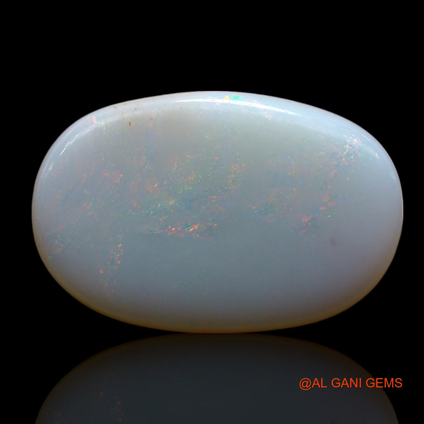 5.00 Cts Natural Australian Fire Opal Loose Gemstone Oval Cabochon 20x13x2 mm AE-921