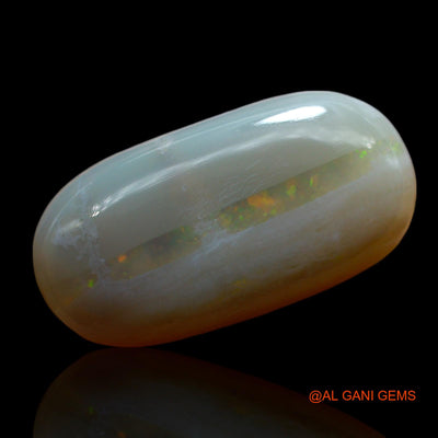 9.00 Cts Natural Australian Fire Opal Oval Cabochon Loose Gemstone For Jewelry 21x10x5 mm AE-922