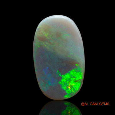 Natural Fire Opal Gemstone 7.00 Cts Loose Oval Cabochon From Australia 20x12x3 mm AE-923