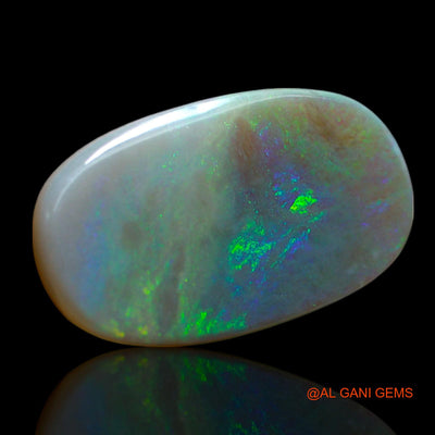 Natural Fire Opal Gemstone 7.00 Cts Loose Oval Cabochon From Australia 20x12x3 mm AE-923