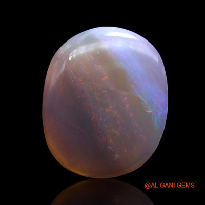 Natural Untreated Fire Opal Loose Gemstone Oval Cabochon From Australia 5.00 Cts 18x15x3 mm AE-924