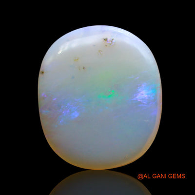 7.00 Cts Natural Australian Fire Opal Oval Cabochon Loose Gemstone For Jewelry 17x15x4 mm AE-925