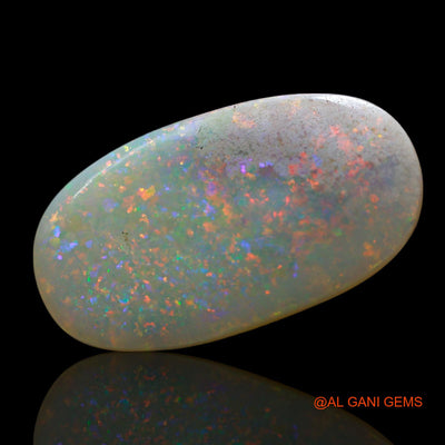 5.00 Cts Natural Australian Fire Opal Loose Gemstone Oval Cabochon 21x11x3 mm AE-926