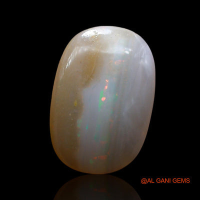 5.00 Cts Natural Australian Fire Opal Loose Gemstone Oval Cabochon 18x13x3 mm AE-927