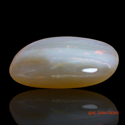 5.00 Cts Natural Australian Fire Opal Loose Gemstone Oval Cabochon 18x13x3 mm AE-927