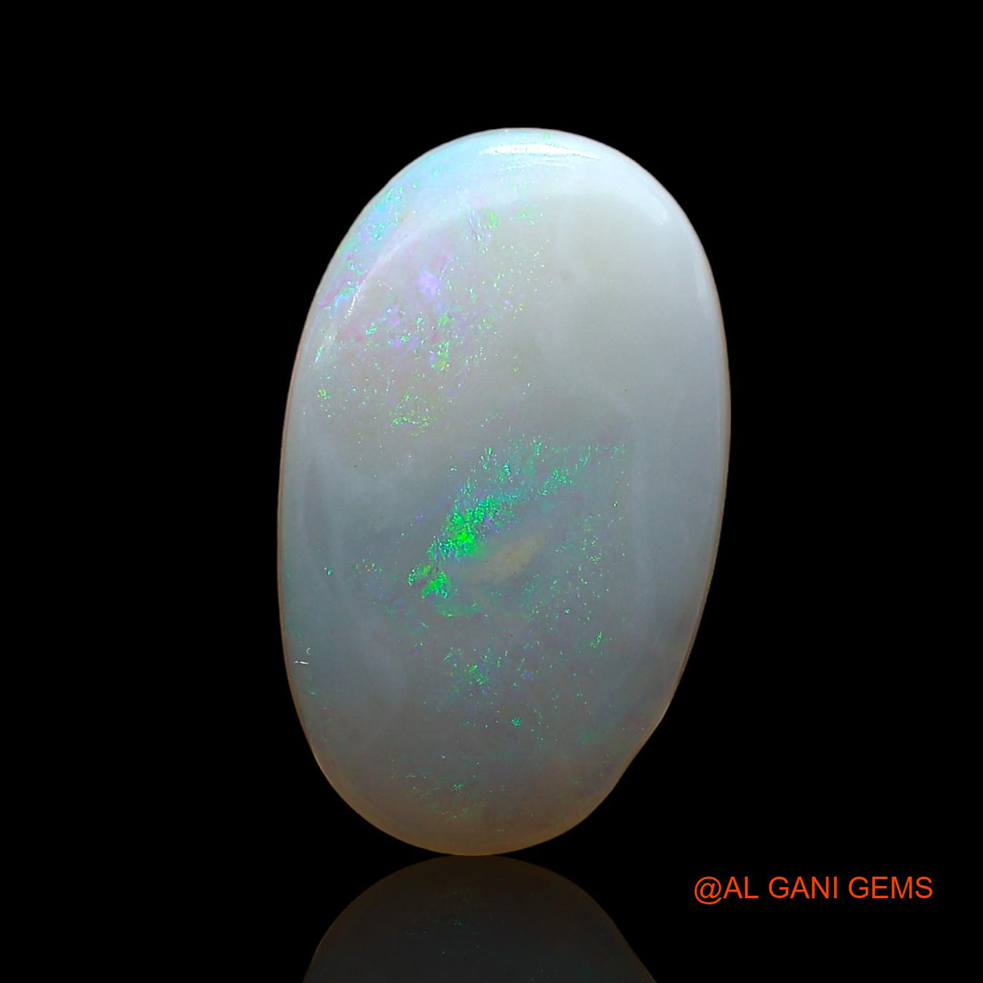 3.00 Cts Natural Australian Fire Opal Loose Gemstone Oval Cabochon 16x9x3 mm AE-92