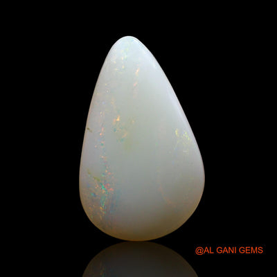 7.00 Cts Unheated Australian Fire Opal Loose Gemstone Pear Cabochon Natural 20x12x6 mm AE-930