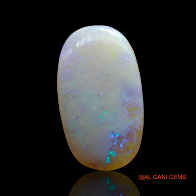 6.00 Cts Unheated Australian Fire Opal Loose Gemstone Oval Cabochon Natural 20x12x3 mm AE-931