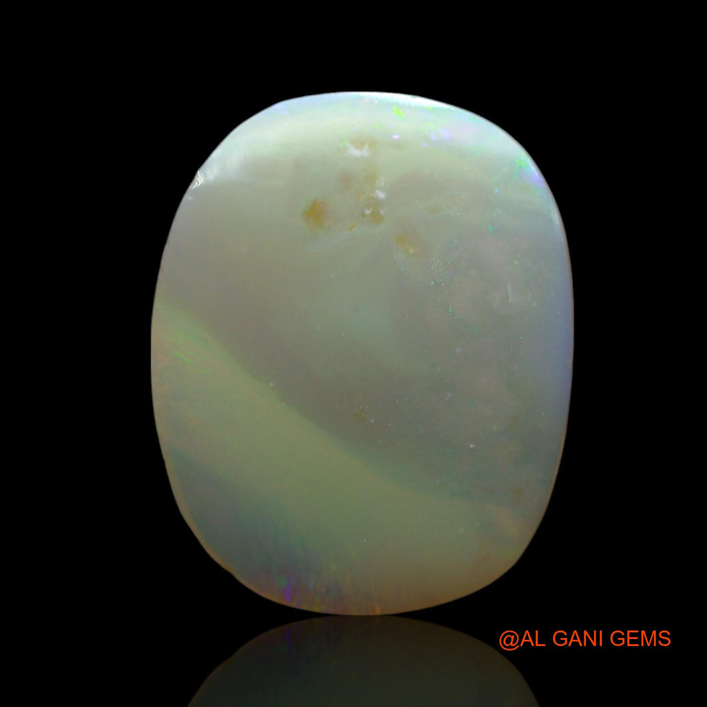 5.00 Cts Natural Australian Fire Opal Loose Gemstone Oval Cabochon 18x14x3 mm AE-932