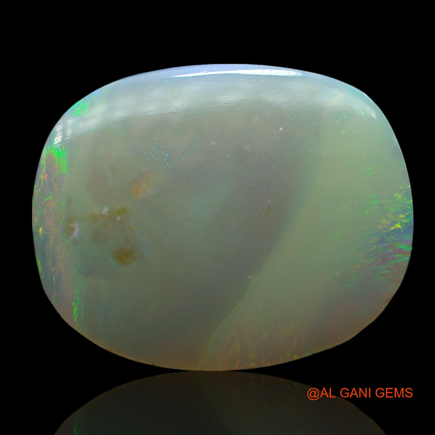 5.00 Cts Natural Australian Fire Opal Loose Gemstone Oval Cabochon 18x14x3 mm AE-932